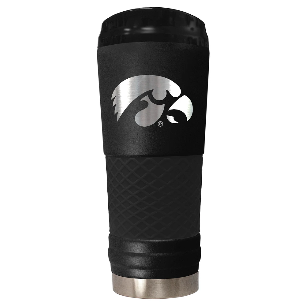 Black Iowa Hawkeyes Stealth Matte 24oz Tumbler