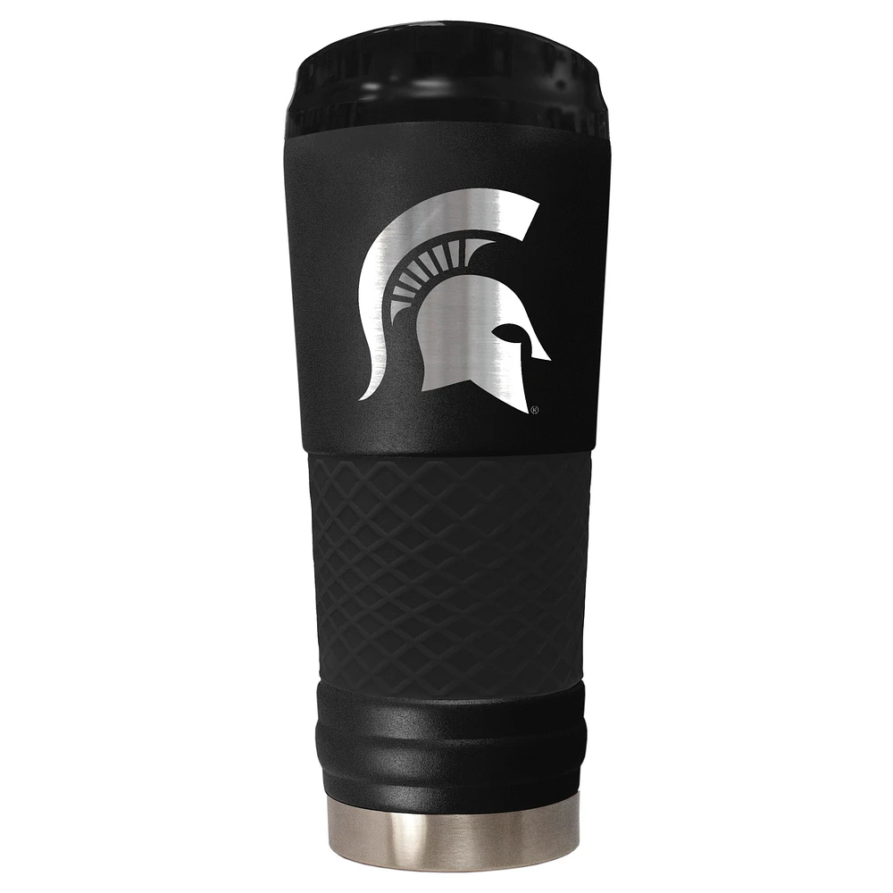 Black Michigan State Spartans Stealth Matte 24oz Tumbler