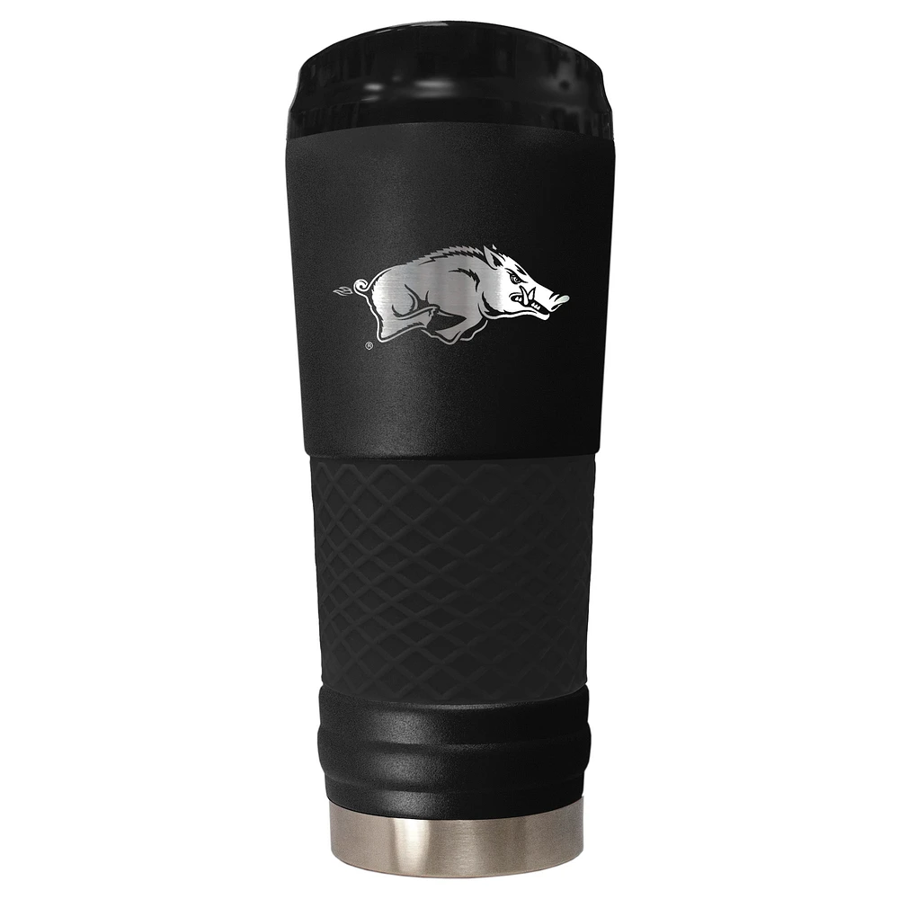 Black Arkansas Razorbacks Stealth Matte 24oz Tumbler