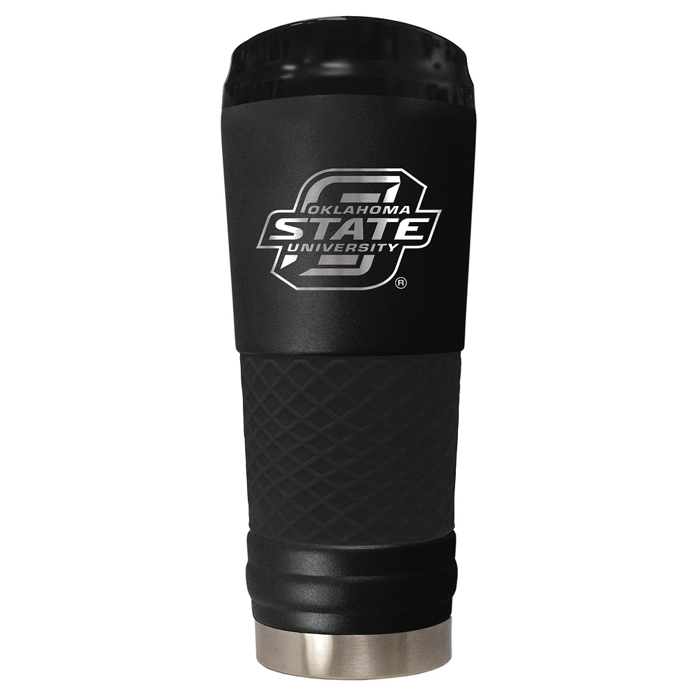 Black Oklahoma State Cowboys Stealth Matte 24oz Tumbler