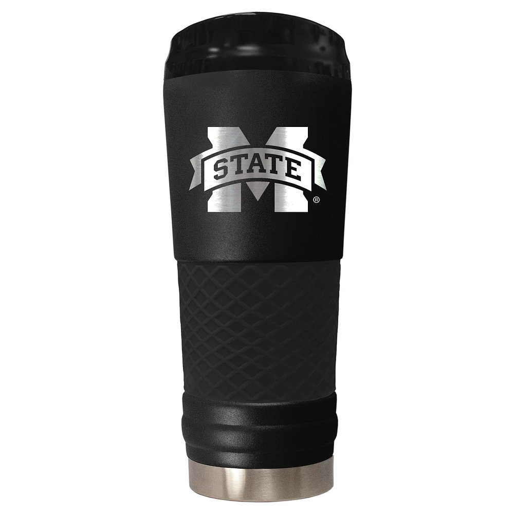 Black Mississippi State Bulldogs Stealth Matte 24oz Tumbler