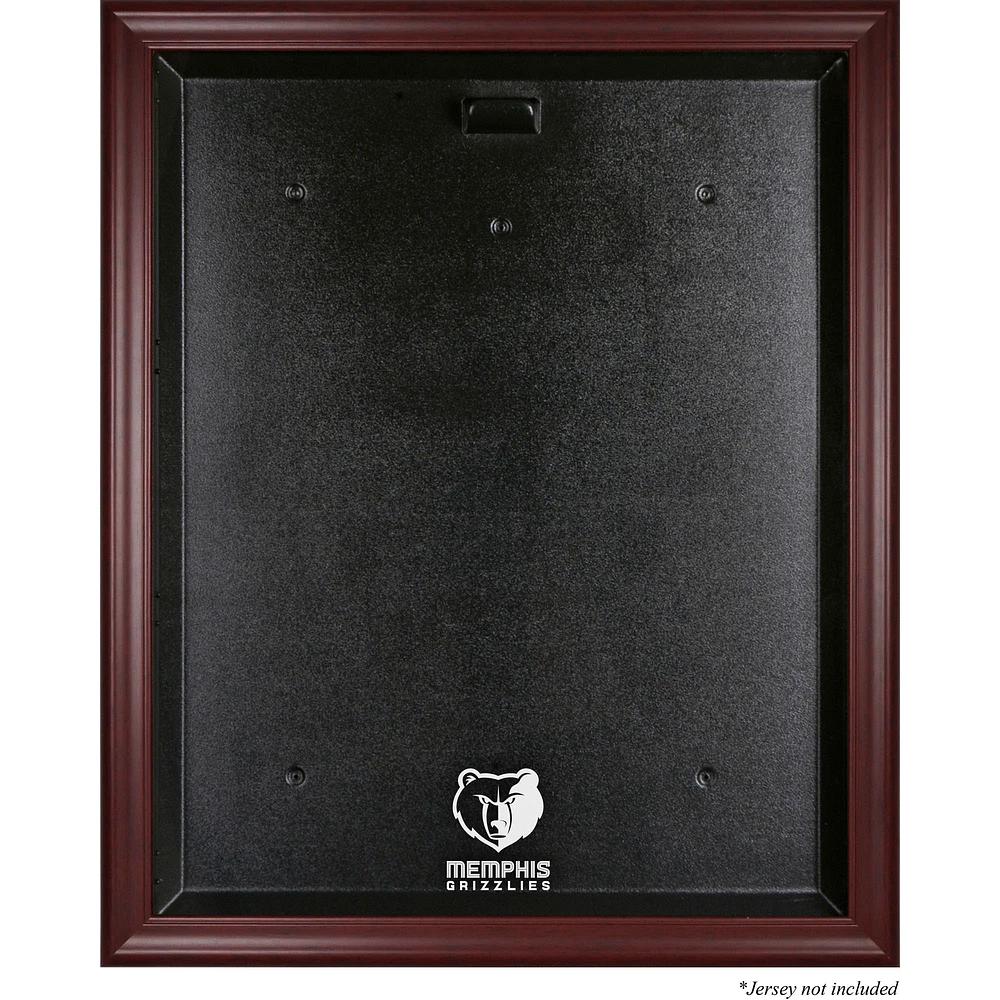 Memphis Grizzlies Framed Mahogany Team Logo Jersey Display Case