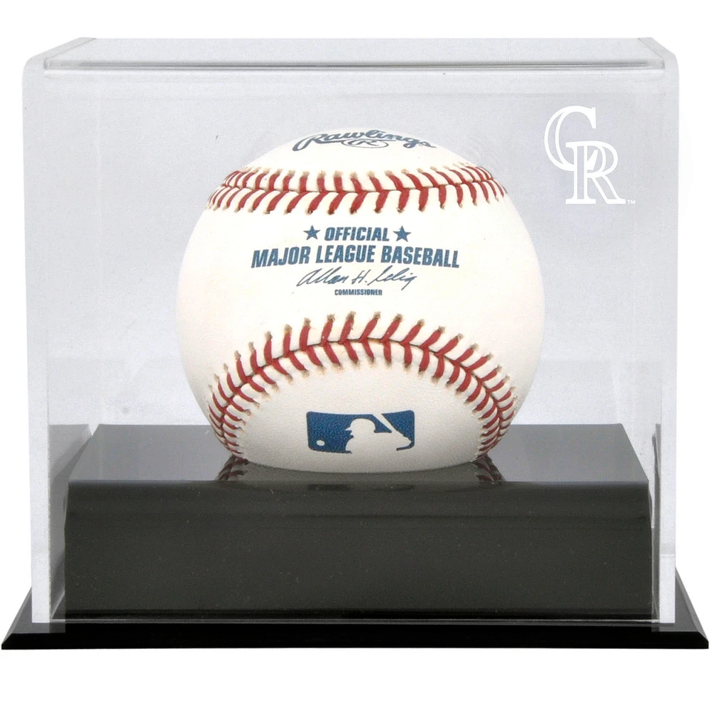 Colorado Rockies (2017 - Present) Baseball Cube Logo Display Case