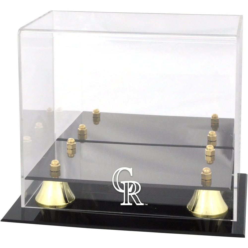 Colorado Rockies (2017 - Present) Golden Classic Logo Mini Helmet Case