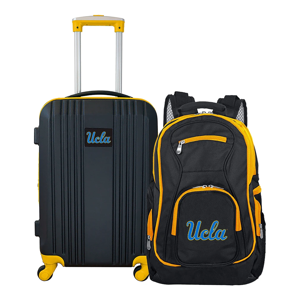 MOJO Black UCLA Bruins 2-Piece Luggage & Backpack Set