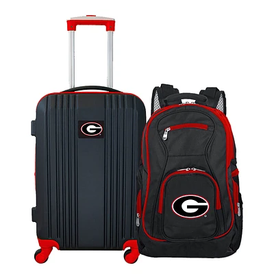 MOJO Red Georgia Bulldogs 2-Piece Luggage & Backpack Set
