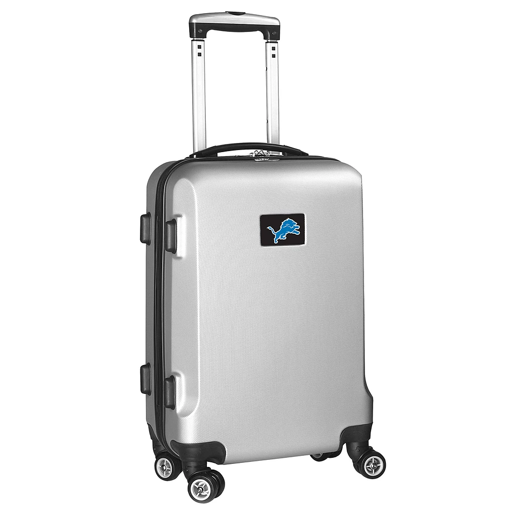 MOJO Silver Detroit Lions 21" Hard Case 2-Tone Spinner Carry-On Luggage