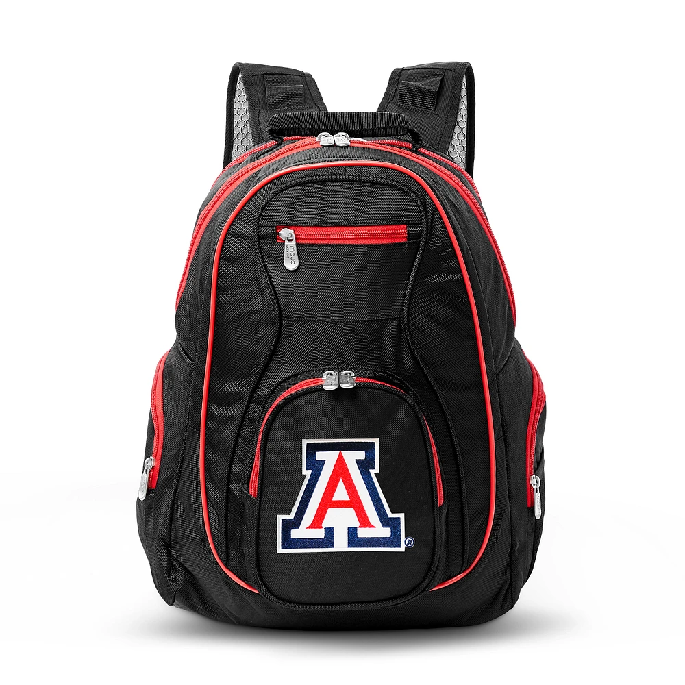 MOJO Black Arizona Wildcats Trim Color Laptop Backpack