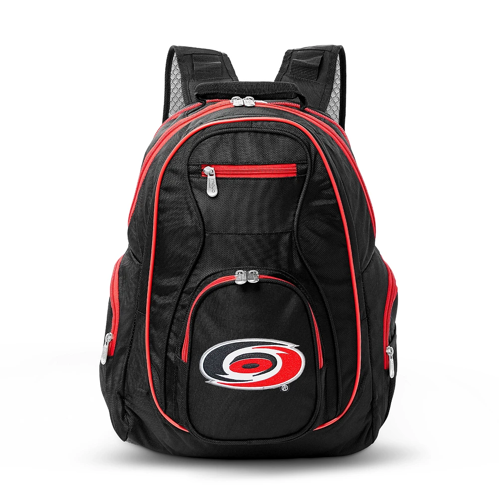 MOJO Black Carolina Hurricanes Trim Color Laptop Backpack
