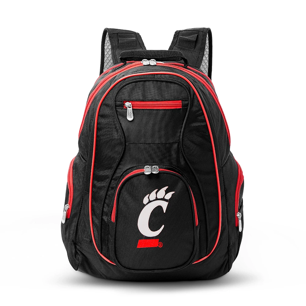 MOJO Black Cincinnati Bearcats Trim Color Laptop Backpack