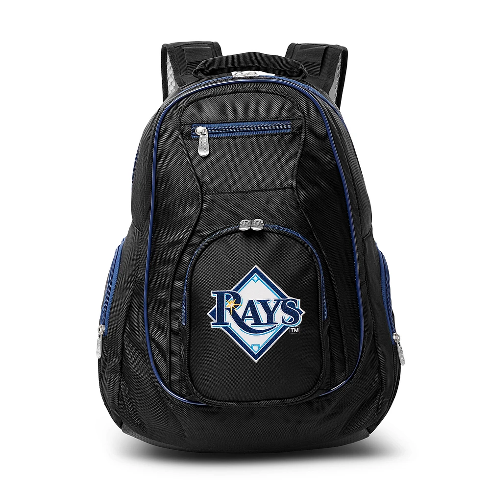 MOJO Black Tampa Bay Rays Trim Color Laptop Backpack