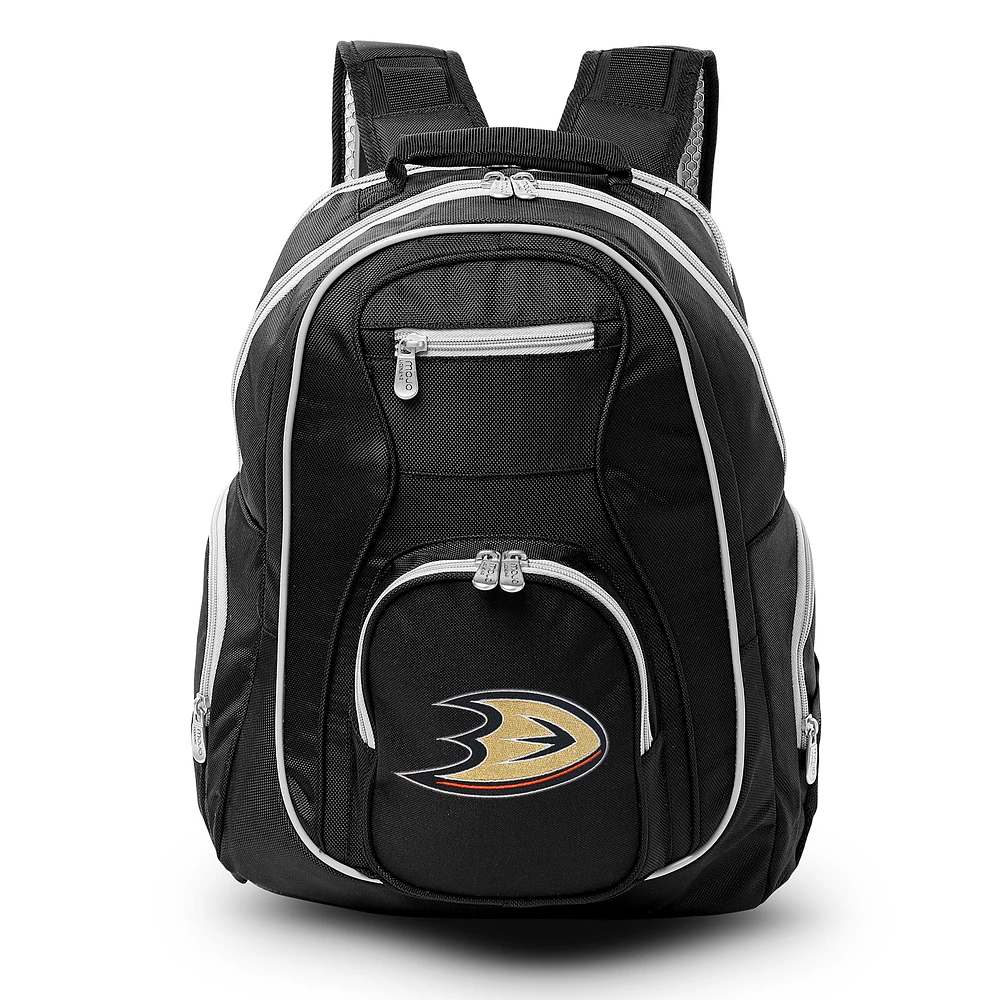 MOJO Black Anaheim Ducks Trim Color Laptop Backpack