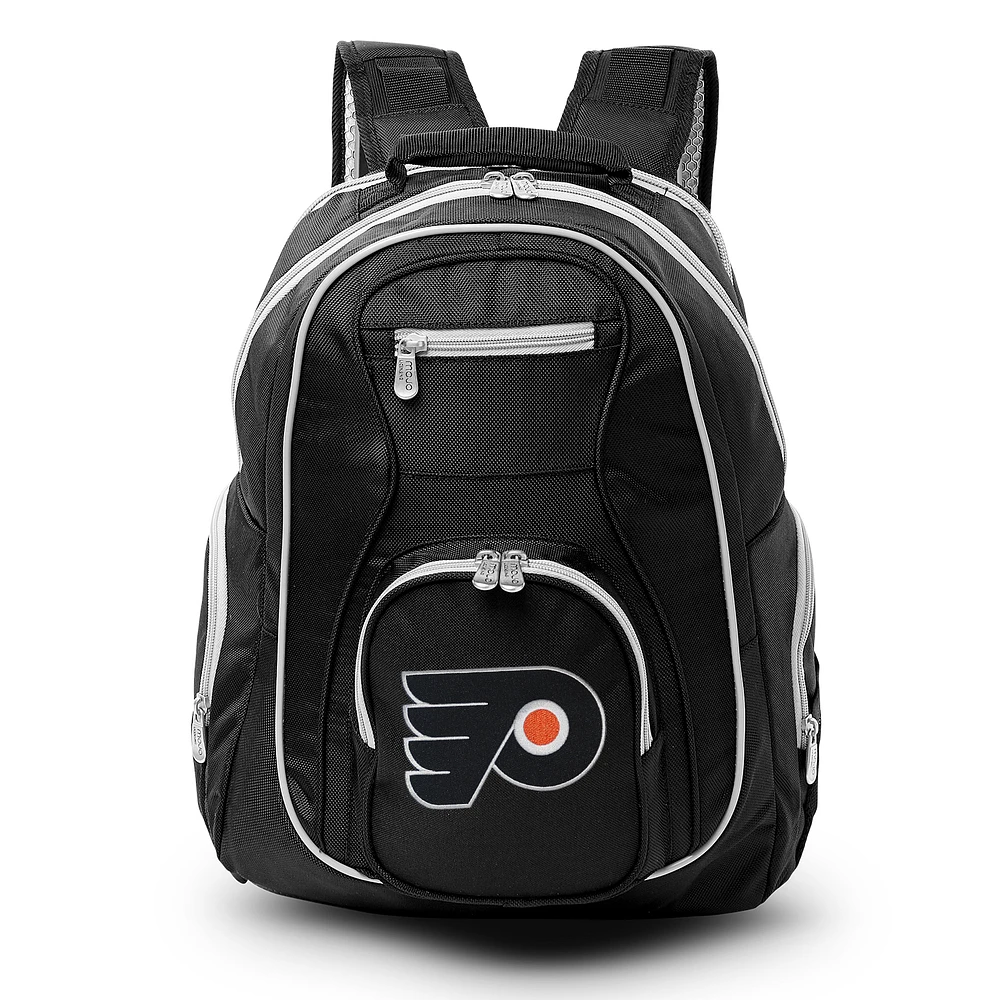 MOJO Black Philadelphia Flyers Trim Color Laptop Backpack