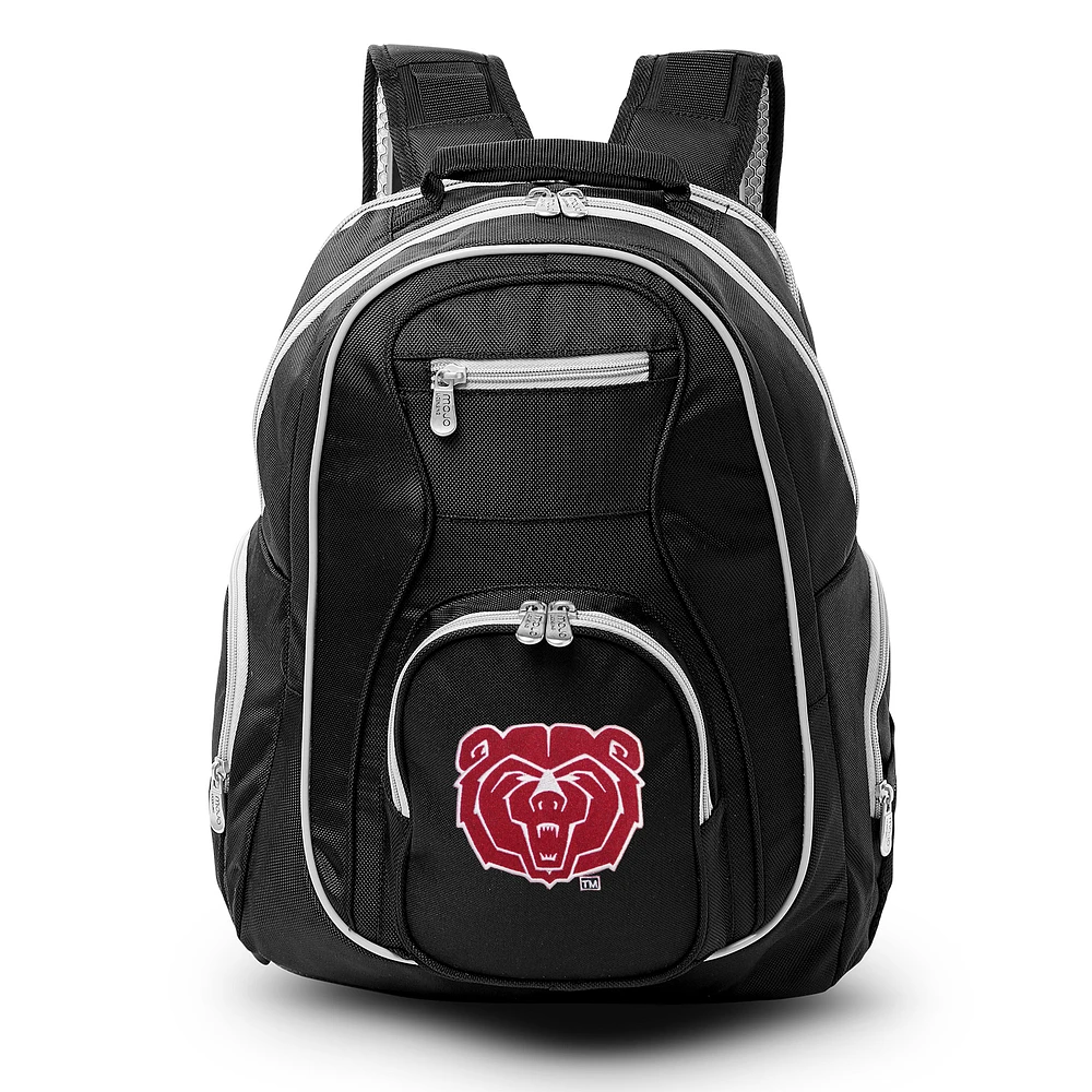 MOJO Black Missouri State University Bears Trim Color Laptop Backpack