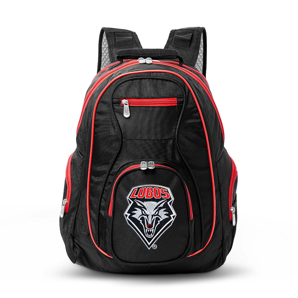 MOJO Black New Mexico Lobos Trim Color Laptop Backpack