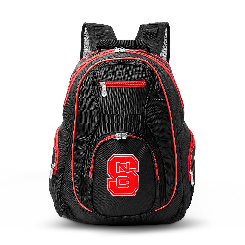 MOJO Black NC State Wolfpack Trim Color Laptop Backpack