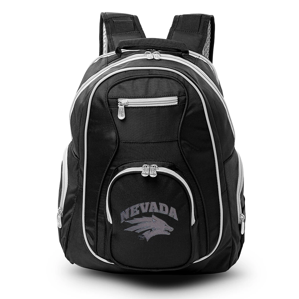 MOJO Black Nevada Wolf Pack Trim Color Laptop Backpack