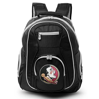 MOJO Black Florida State Seminoles Trim Color Laptop Backpack