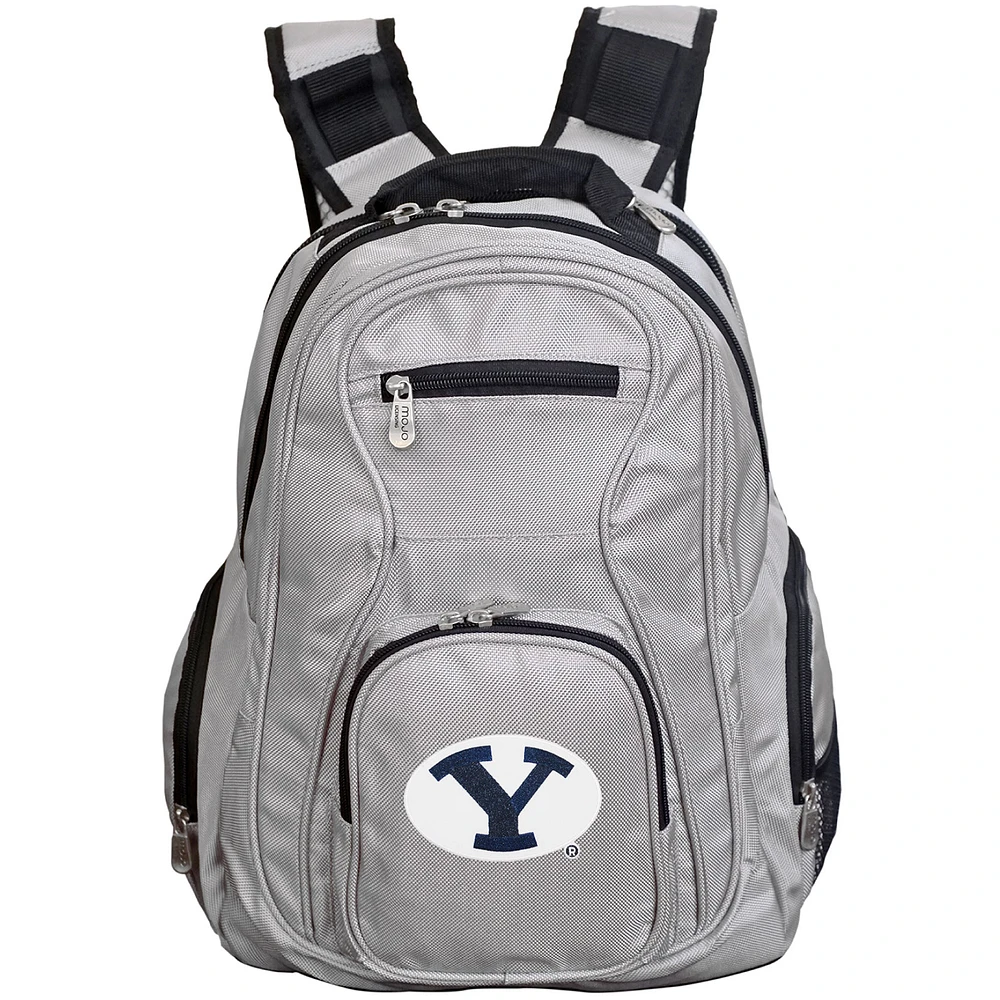 MOJO Gray BYU Cougars Backpack Laptop