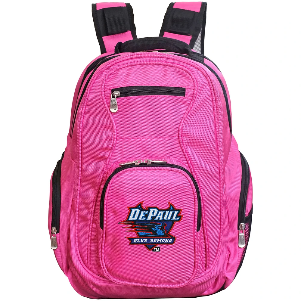 MOJO Pink DePaul Blue Demons Backpack Laptop