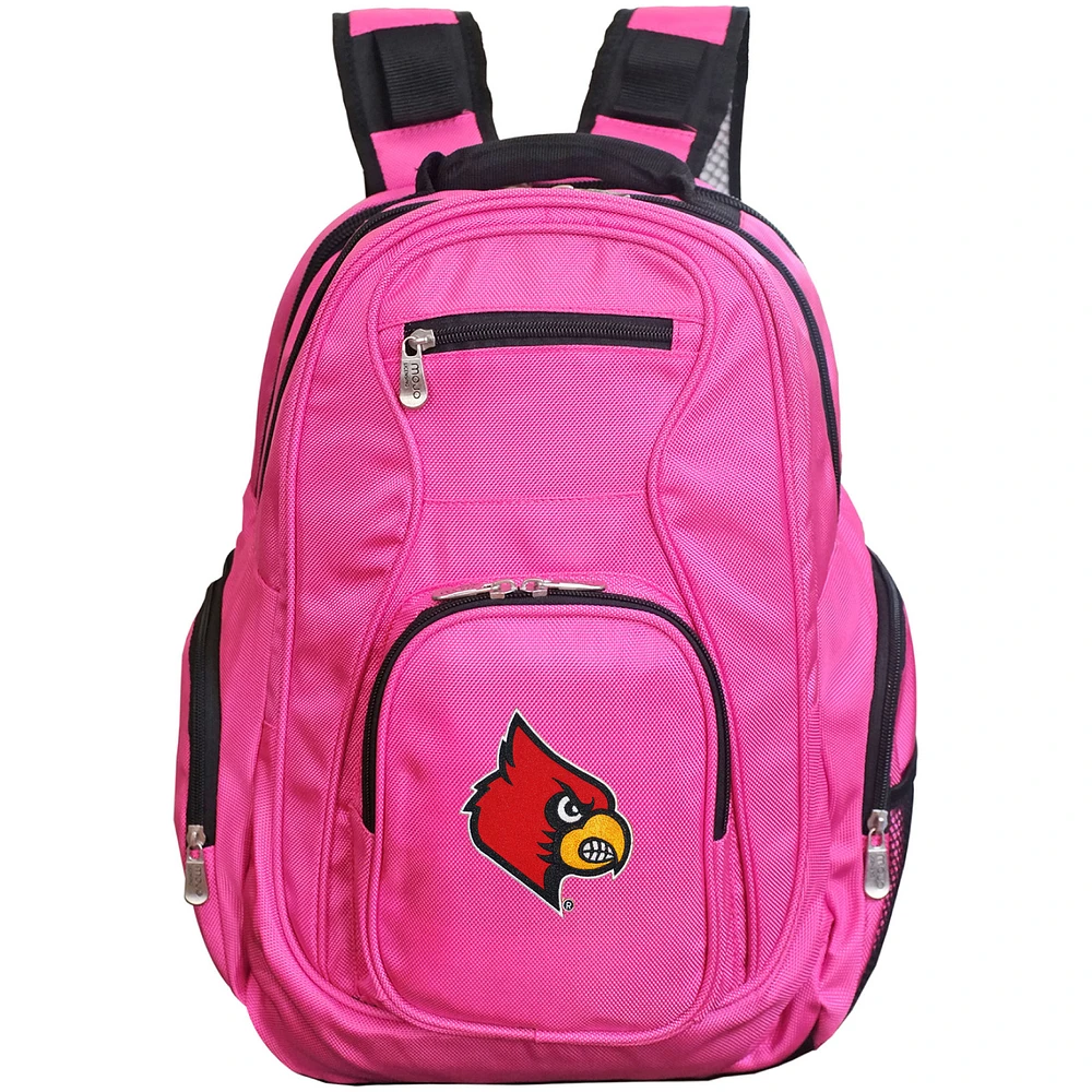 MOJO Pink Louisville Cardinals Backpack Laptop