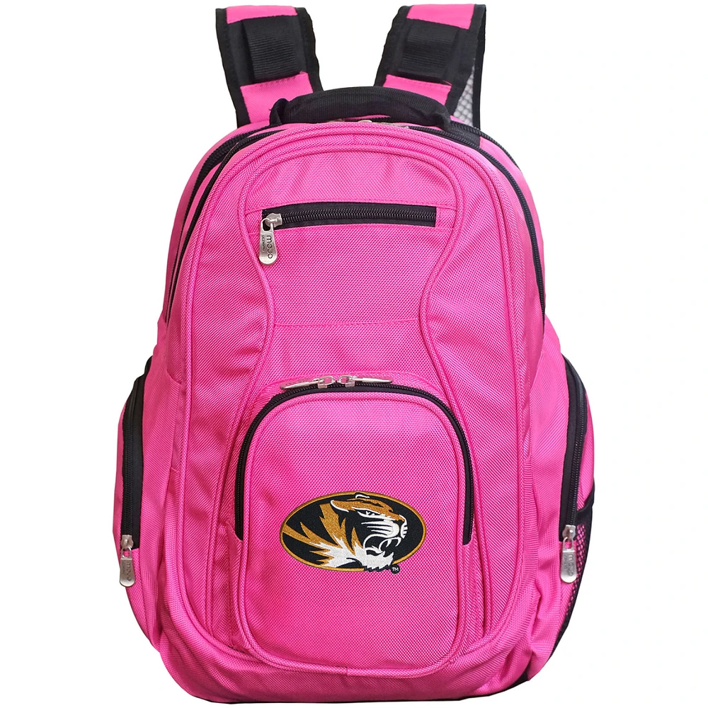 MOJO Pink Missouri Tigers Backpack Laptop