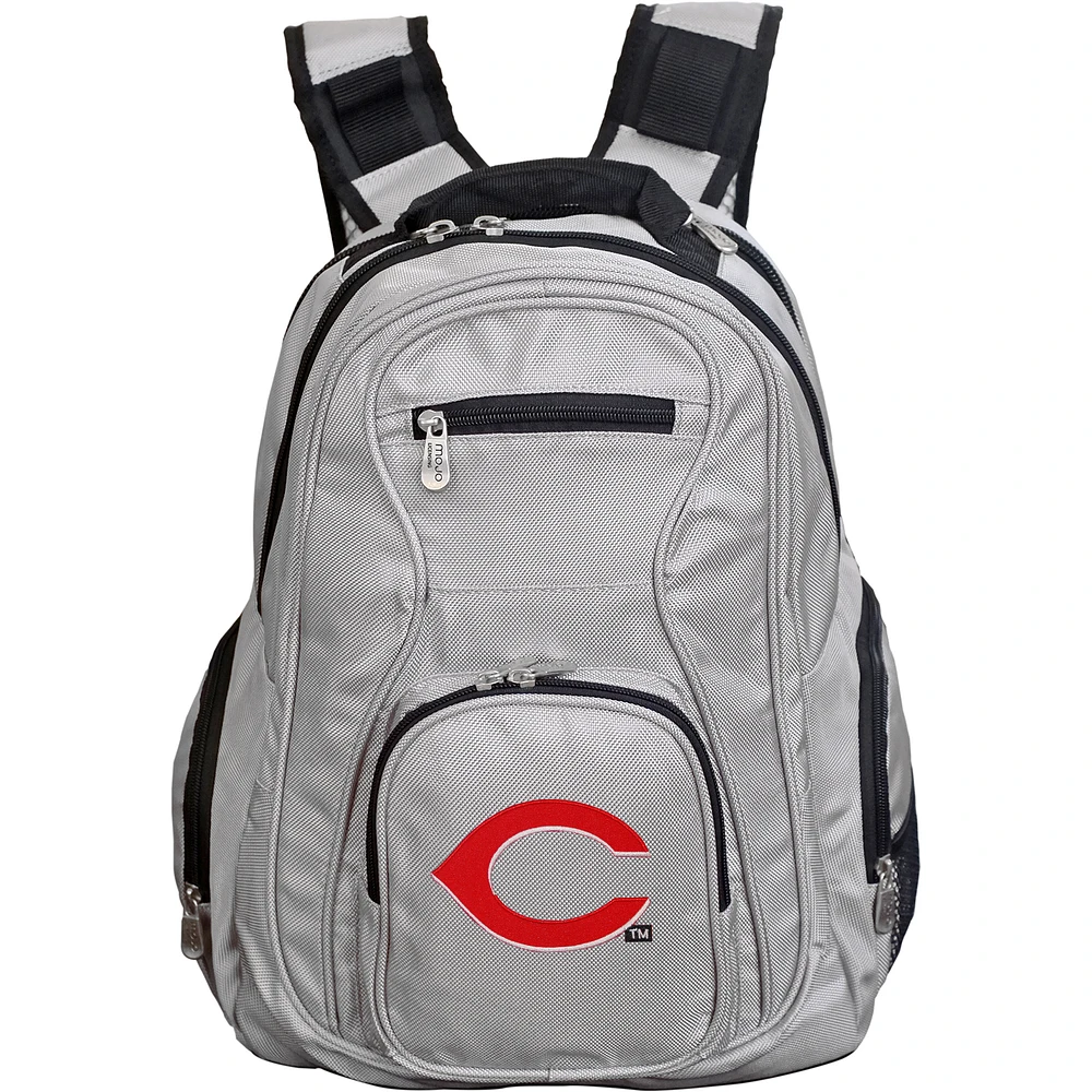 MOJO Gray Cincinnati Reds Backpack Laptop