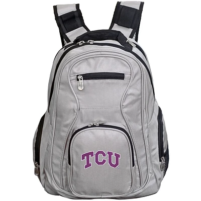 MOJO Gray TCU Horned Frogs Backpack Laptop
