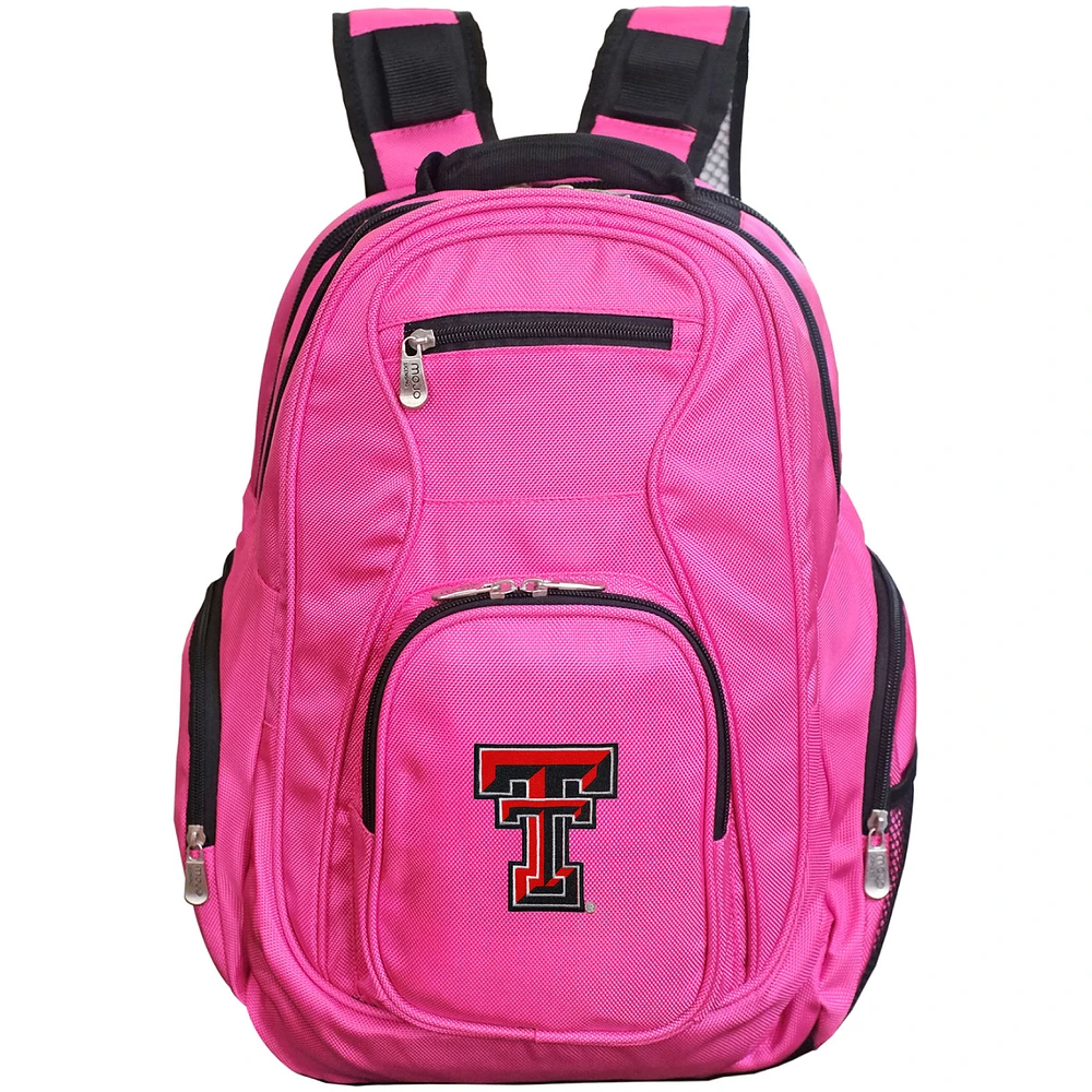 MOJO Pink Texas Tech Red Raiders Backpack Laptop