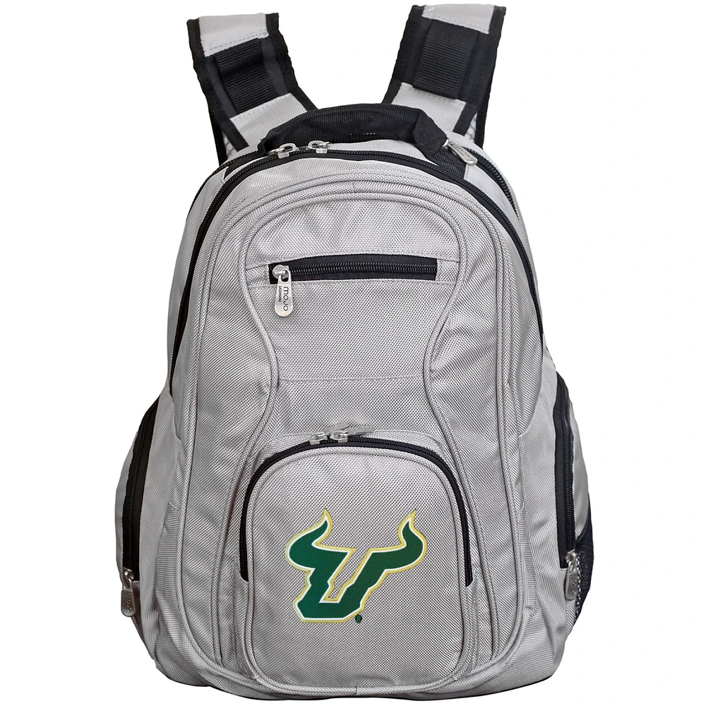 MOJO Gray South Florida Bulls Backpack Laptop