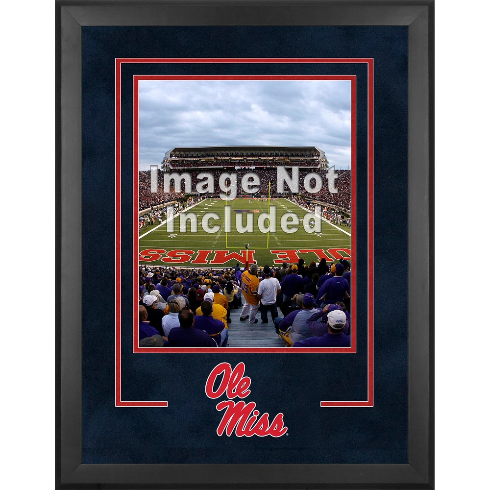 Ole Miss Rebels Deluxe 16'' x 20'' Vertical Photograph Frame with Team Logo