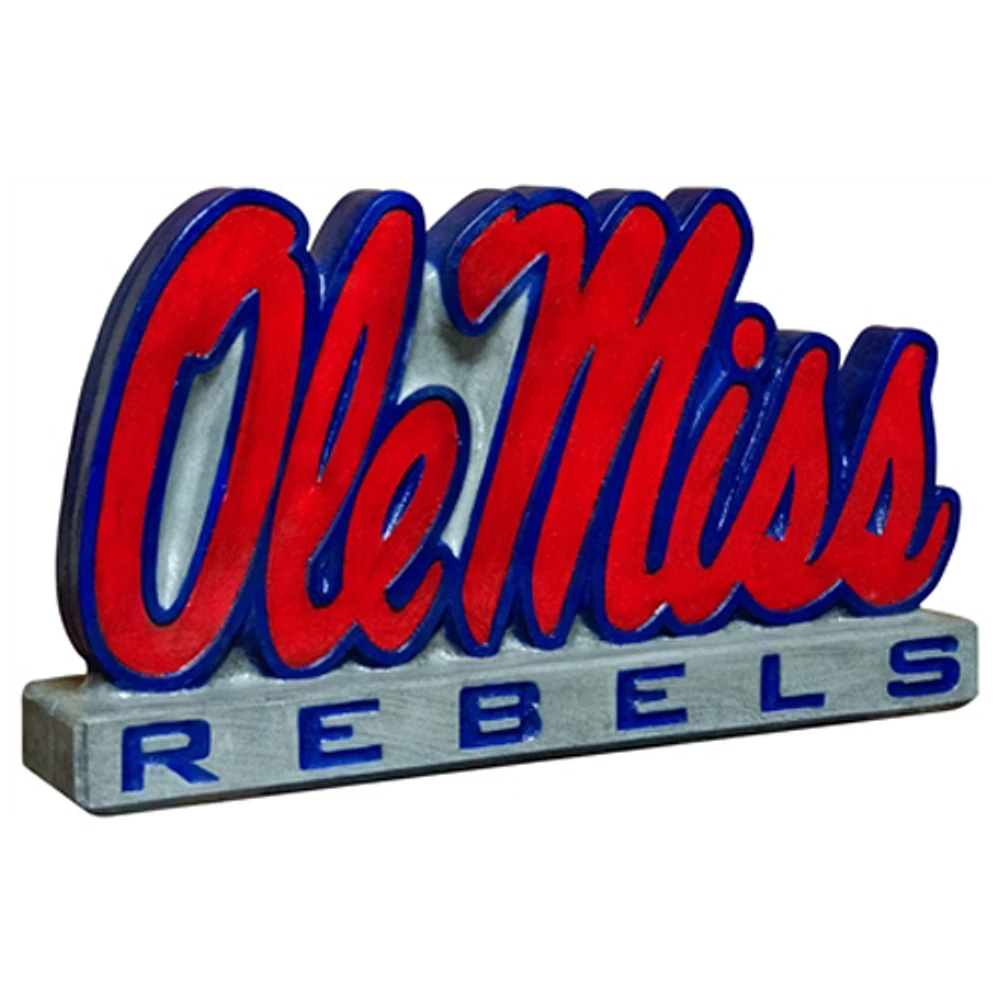 Ole Miss Rebels 12" Rebels Stone Mascot Collegiate Legacy Statue