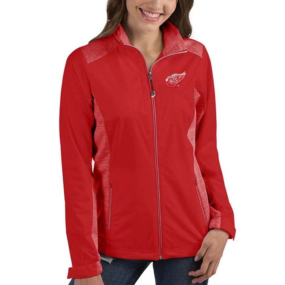 Women's Antigua Red Detroit Red Wings Revolve Full-Zip Jacket