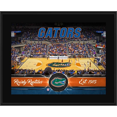 Florida Gators 10.5'' x 13'' Sublimated Basketball Plaque