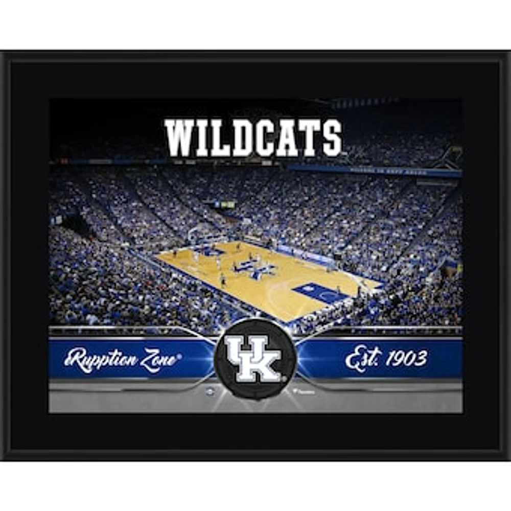 Kentucky Wildcats 10.5'' x 13'' Sublimated Basketball Plaque