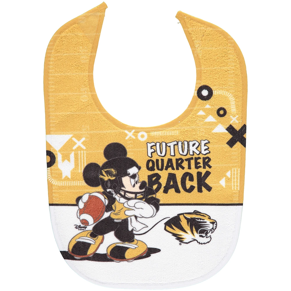 WinCraft Missouri Tigers Disney Mickey All Pro Baby Bib