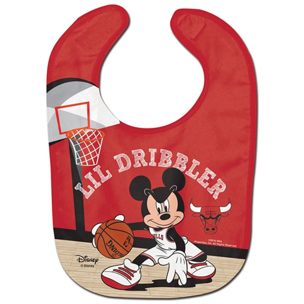 WinCraft Chicago Bulls Disney Mickey All Pro Baby Bib