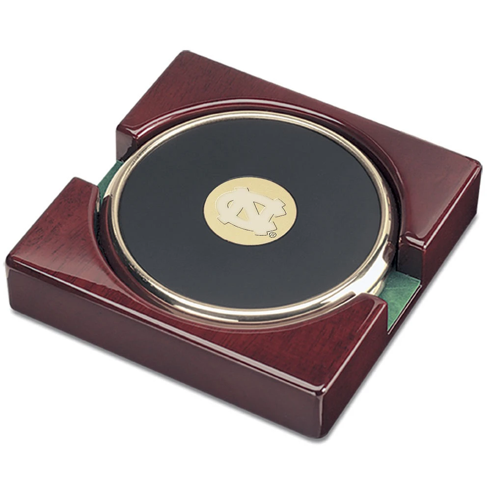 Gold North Carolina Tar Heels 2-Pack Coaster Set