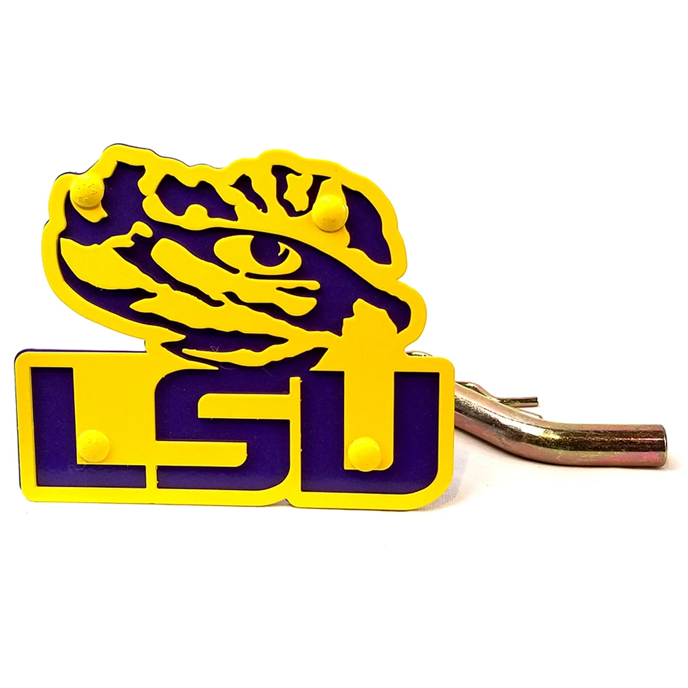 LSU Tigers Premium Steel Logo Hitch Cover
