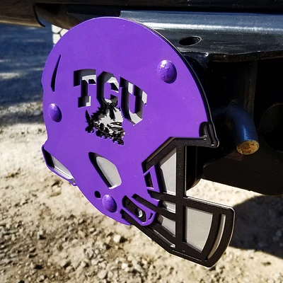TCU Horned Frogs Premium Alternate Steel Football Helmet Hitch Cover