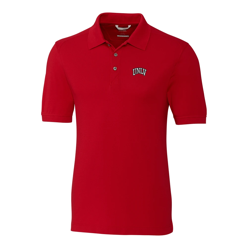 Men's Cutter & Buck Red UNLV Rebels Collegiate Big & Tall Advantage DryTec Polo