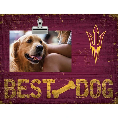 Arizona State Sun Devils 10.5" x 8" Best Dog Clip Photo Frame