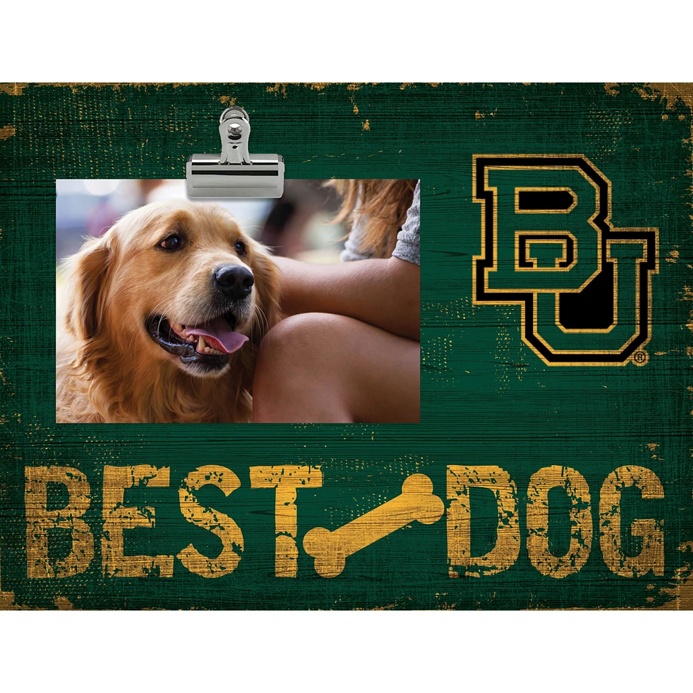 Baylor Bears 10.5" x 8" Best Dog Clip Photo Frame