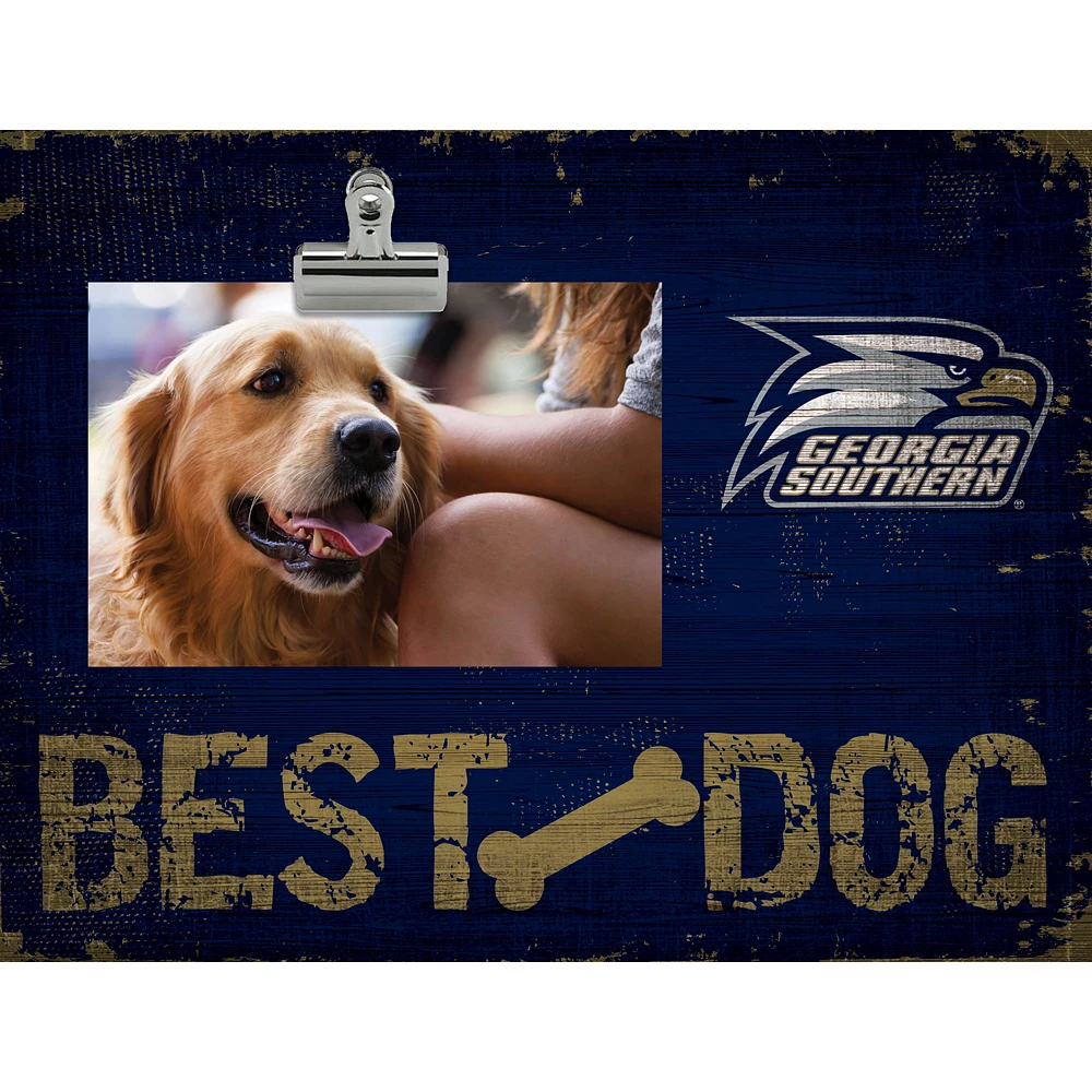 Georgia Southern Eagles 10.5" x 8" Best Dog Clip Photo Frame