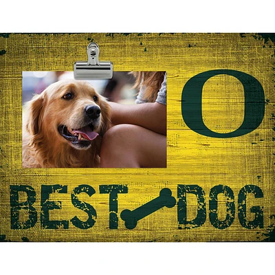 Oregon Ducks 10.5" x 8" Best Dog Clip Photo Frame