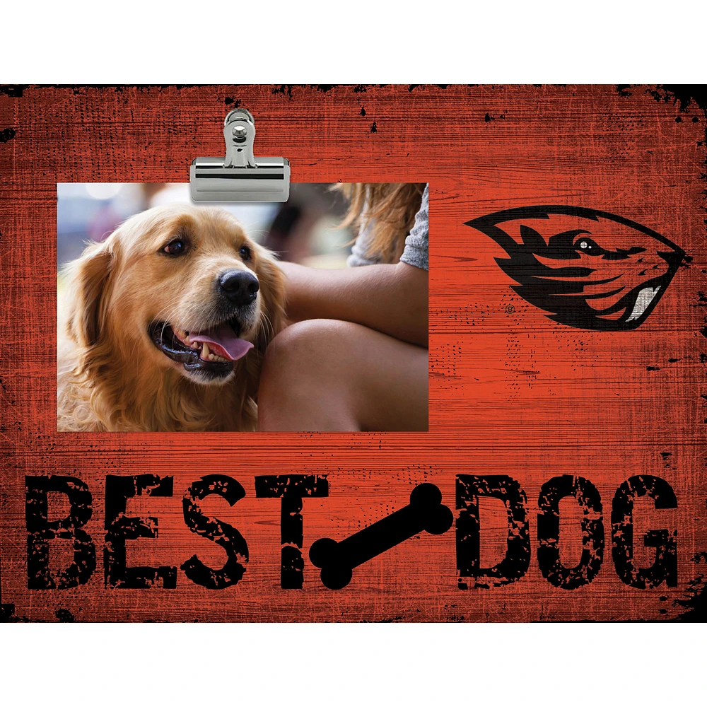 Oregon State Beavers 10.5" x 8" Best Dog Clip Photo Frame