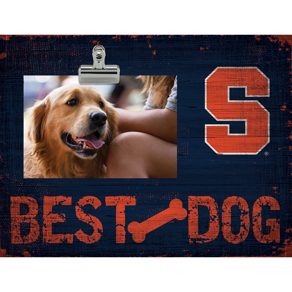 Syracuse Orange 10.5" x 8" Best Dog Clip Photo Frame