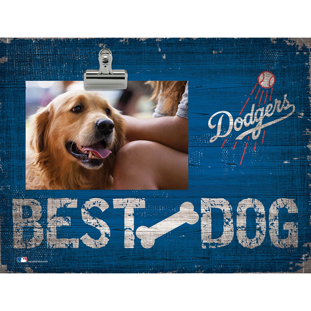 Los Angeles Dodgers 10.5" x 8" Best Dog Clip Photo Frame