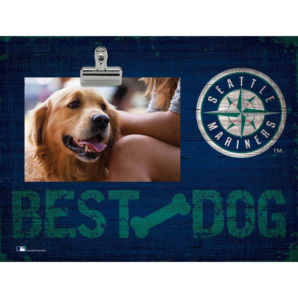 Seattle Mariners 10.5" x 8" Best Dog Clip Photo Frame