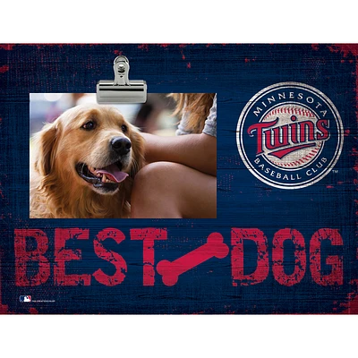 Minnesota Twins 10.5" x 8" Best Dog Clip Photo Frame